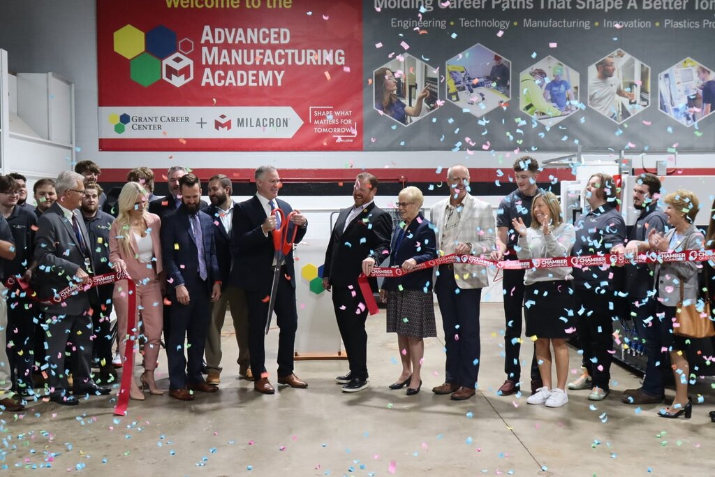 MILACRON PARTNERS WITH GRANT CAREER CENTER TO BRING THE ADVANCED MANUFACTURING ACADEMY (AMA) TO LIFE IN THE COMPANY’S GLOBAL HEADQUARTERS COMMUNITY - Milacron
