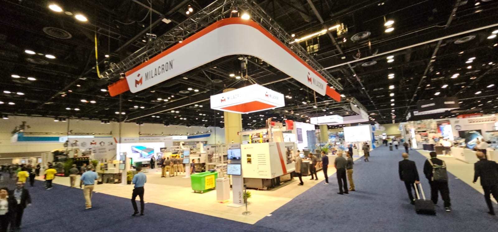 MILACRON'S MASSIVE BOOTH HIGHLIGHTS MULTIPLE BRANDS - Milacron