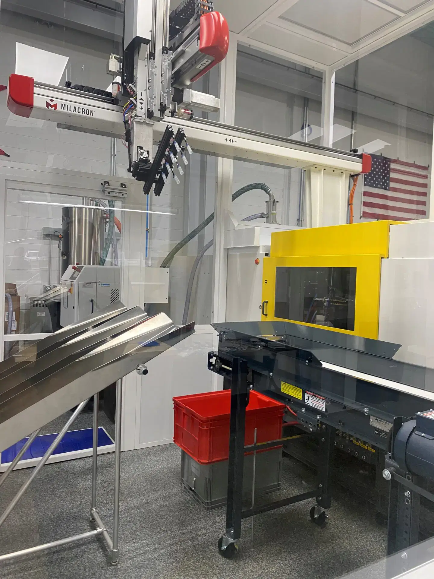 Roboshot front in factory envoirnment