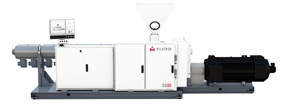 Single screw side view
