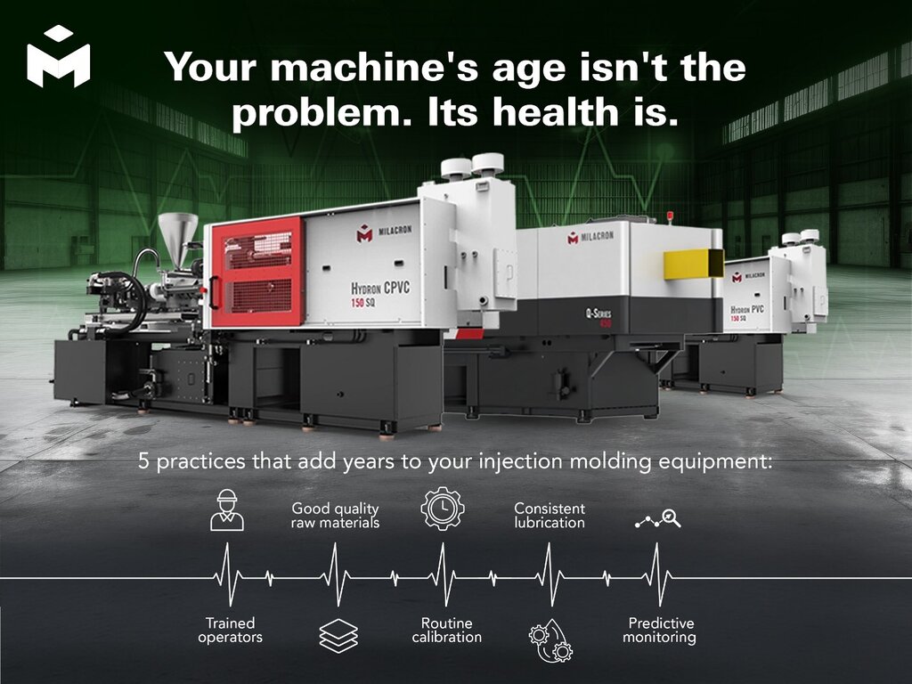 Extending machine life graphic image.
